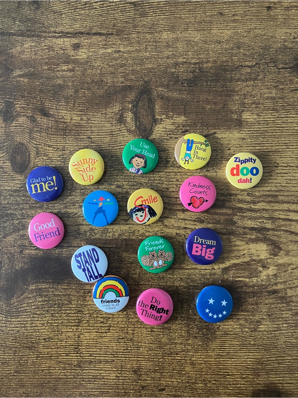 American Girl of Today Grin Pins